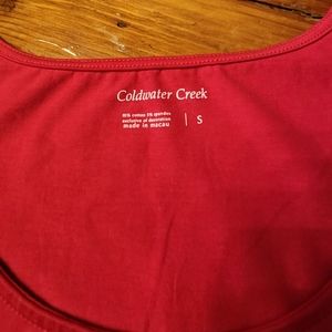 Ladies sleeveless tee